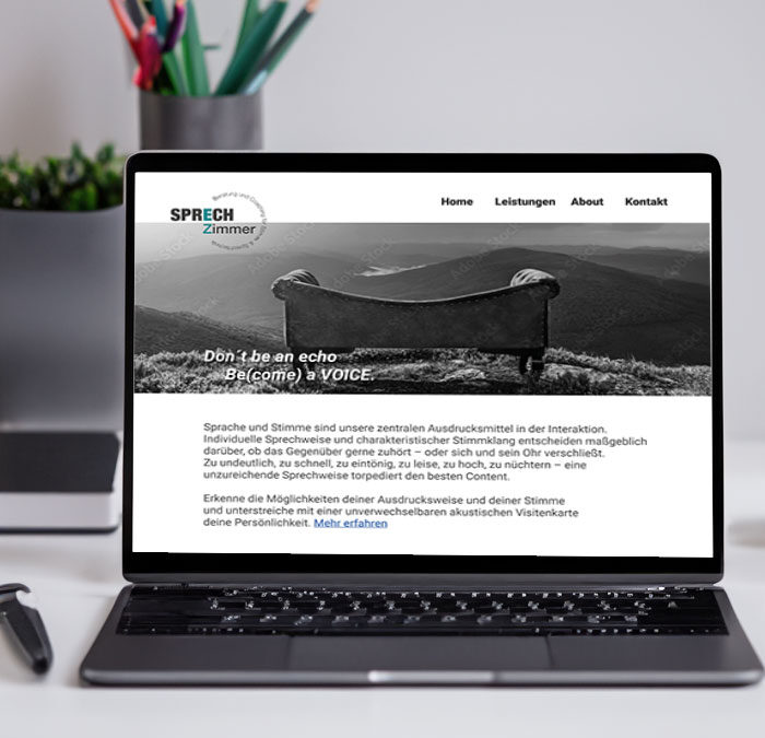 Logo- + Websitedesign Eva Zerwas