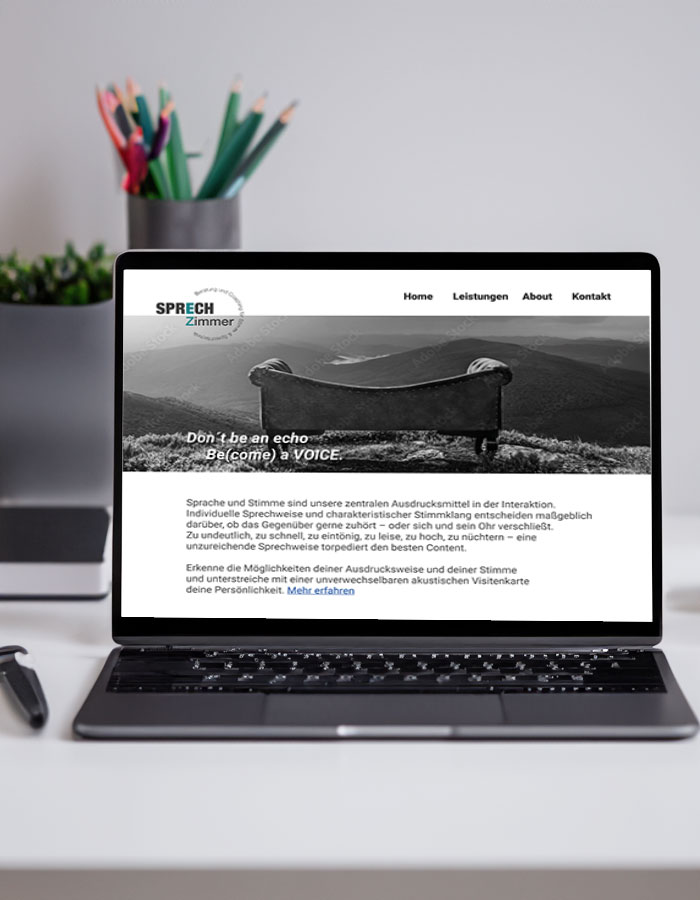 Logo- + Websitedesign Eva Zerwas